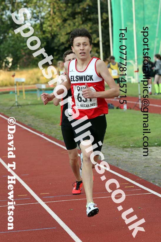 800 metres, 2021 North East Grand Prix 6, Monkton, Wednesday, August 4th. Photo: David T. Hewitson/Sports for All Pics